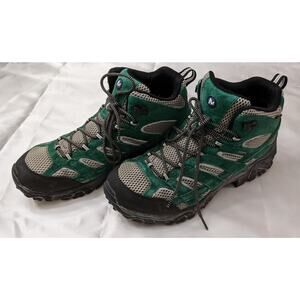 Merrell Mens Moab 2 Mid Waterproof X Outdoor Voices Hiking Boots Sz 12 Galapagos